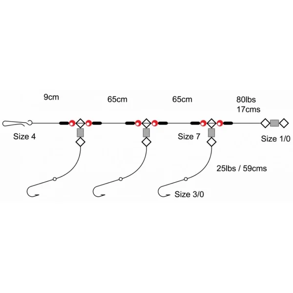 Tronixpro 3Hook-2Up 1Down Rig