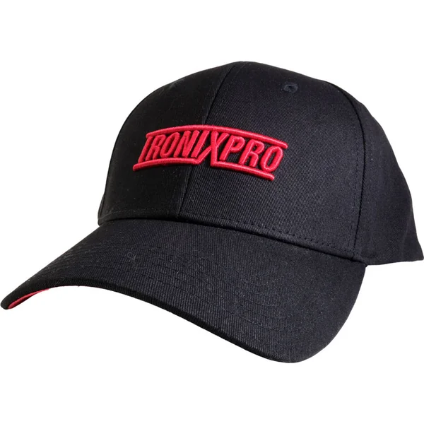 Tronixpro Classic Baseball Cap Black/Red