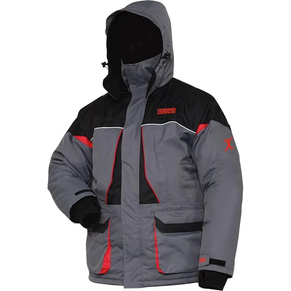 Tronixpro Snug Jacket Grey Black & Red