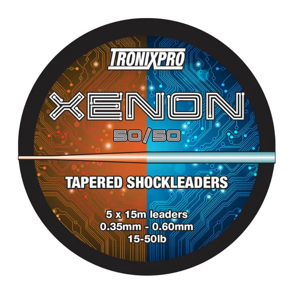 Tronixpro Xenon Tapered Leader 50/50 5x15m