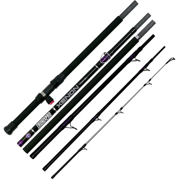 Tronixpro Xenon Travel Beachcaster Rod 12ft6 3-6oz 6pc