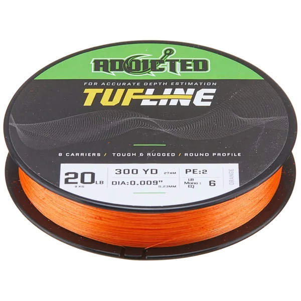 TUF Line Addicted Enforcer 8X Orange Braid