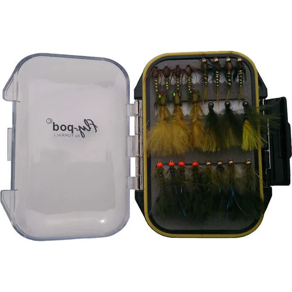 Turrall Fly Selection - Fly Pod Box Damsels 22 Flies