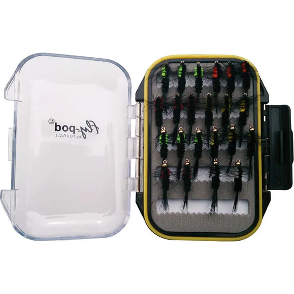 Turrall Fly Selection - Fly Pod Box Montanas 22 Flies