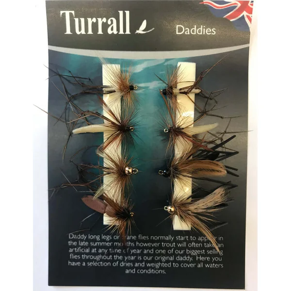 Turrall Fly Selection - Quick Grab Daddy Long Legs 8 Flies