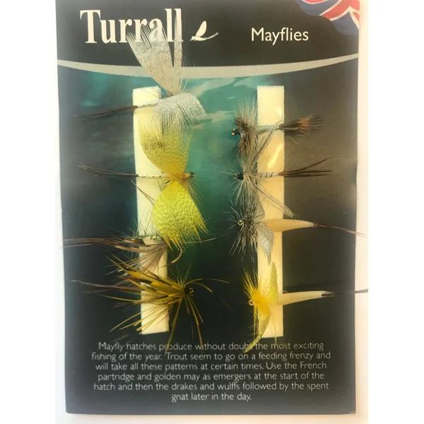 Turrall Fly Selection - Quick Grab May Flies 10 Flies