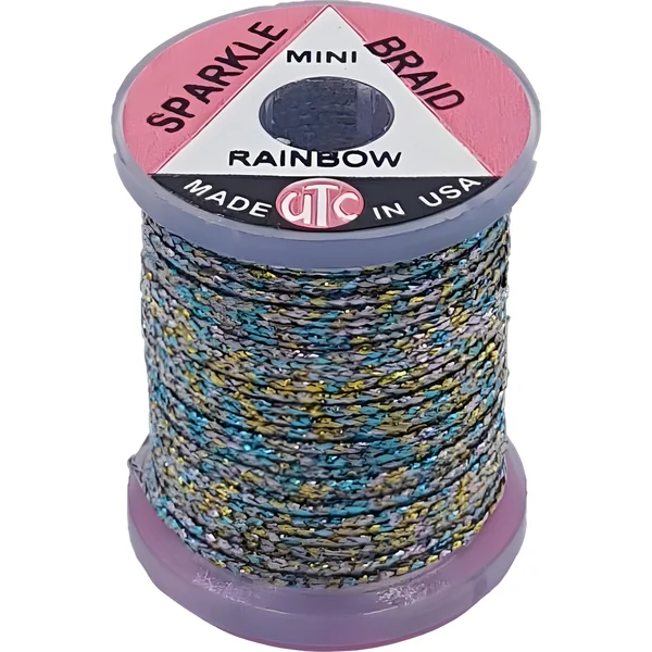 UTC Mini Sparkle Braid Rainbow