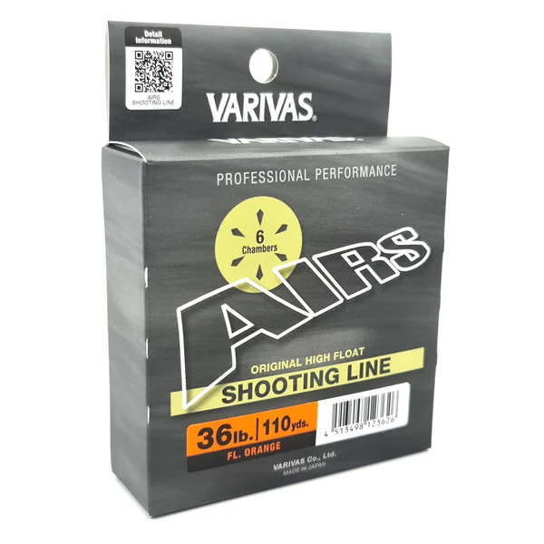Varivas Airs Shooting Line 110yd Fluor/Orange