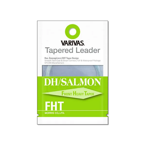 Varivas Salmon FHT Front Heavy Tapered Leader 18ft