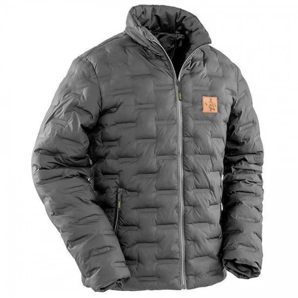 Vass VR40-9X Vass-tex Quilted Ultra Rib Coat - Carbon Black