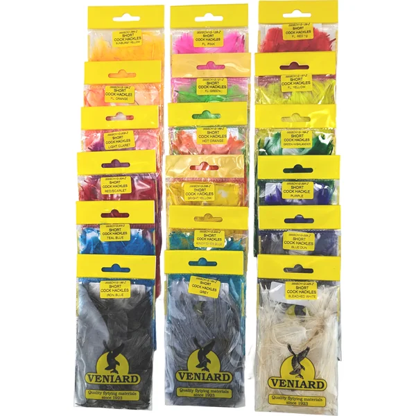 Veniard Cock Hackle Packs