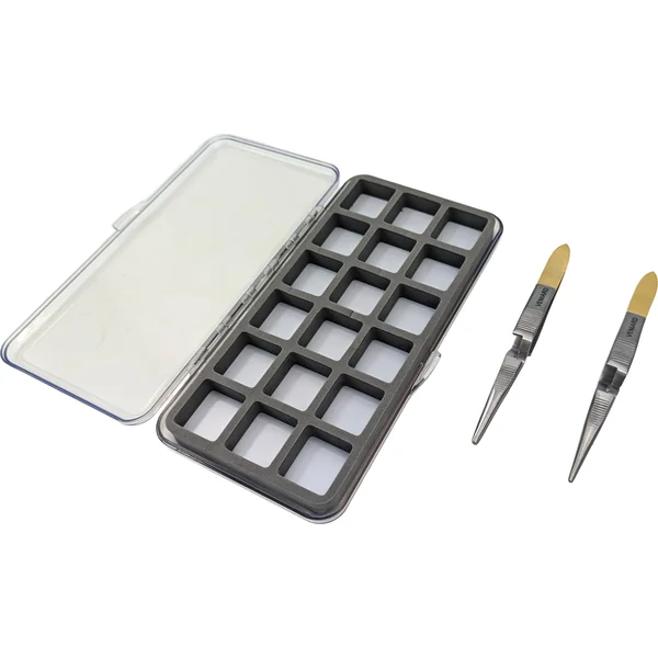 Veniard Empty Bead Box with Tweezers