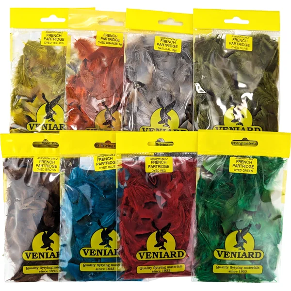 Veniard French Partridge Flank Hackles