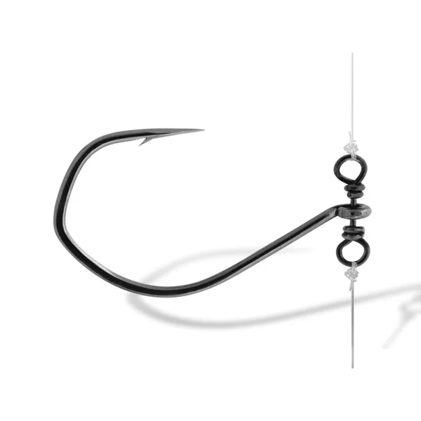 VMC 7119SH Spinshot Wide Gap Hooks Black Nickle