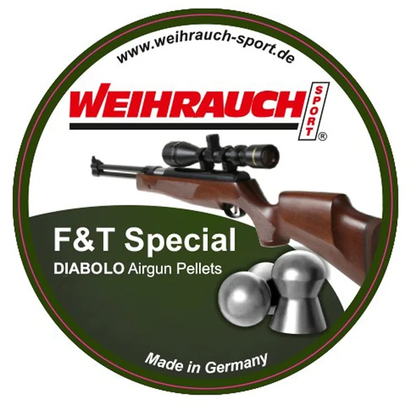 Weihrauch Field Target Special 14.66gr .22 200pc Air Rifle Pellets