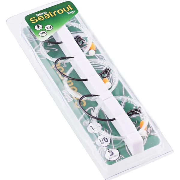 Westin Inline Seatrout Rig - Single Hooks 0.42mm 120cm 3pcs
