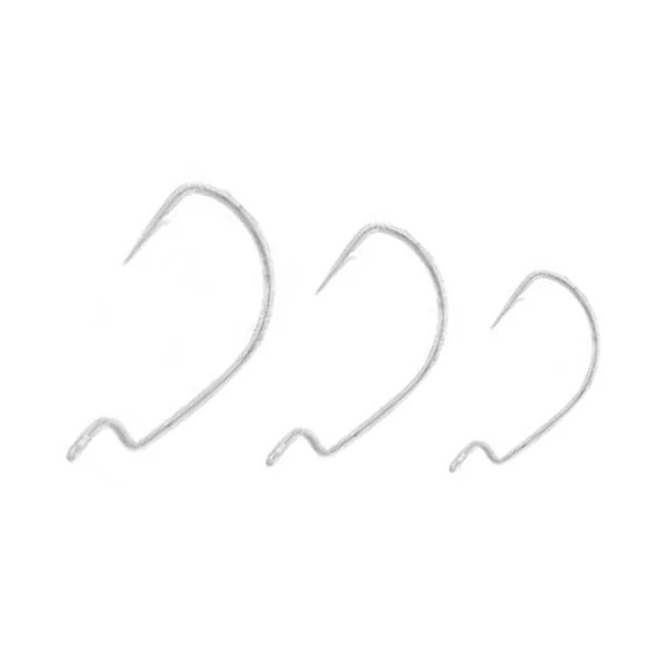 Westin Magic Minnow Weedless Jig Widegap Hook - Silver