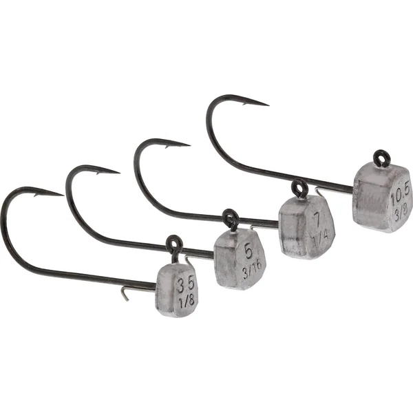 Westin Ned Jig Head Black Nickel - 3pc