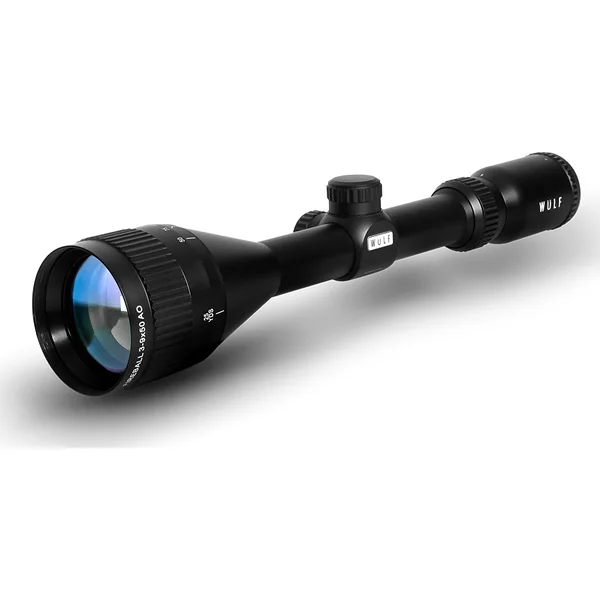 WULF Fireball 3-9x50 AO Rifle Scope with Mounts