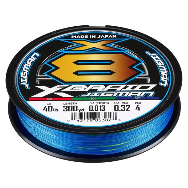 XBraid X8 Jigman Braid Braided Line