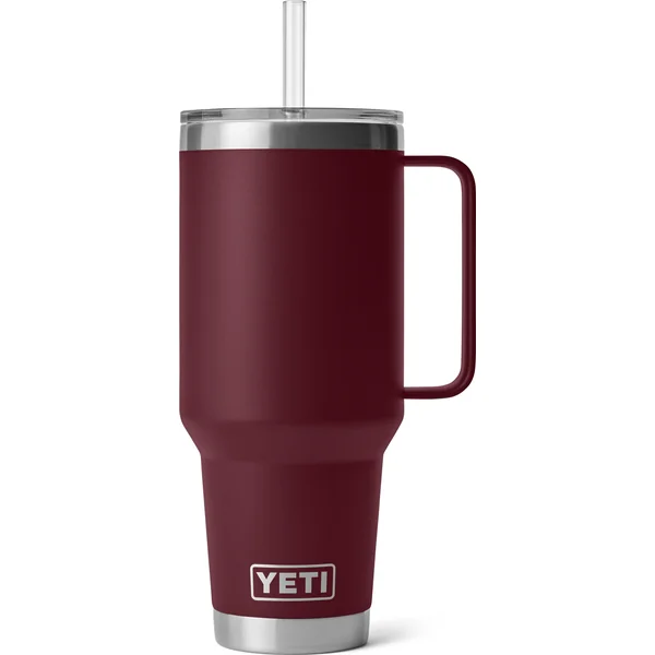 Yeti Rambler 25oz Straw Mug Wild Vine Red