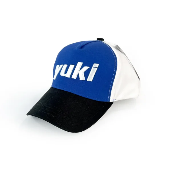 Yuki Blue/White Baseball Cap