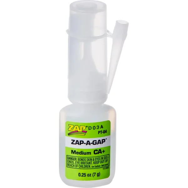 Zap Zap-A-Gap CA+ Dropper Super Glue 7g