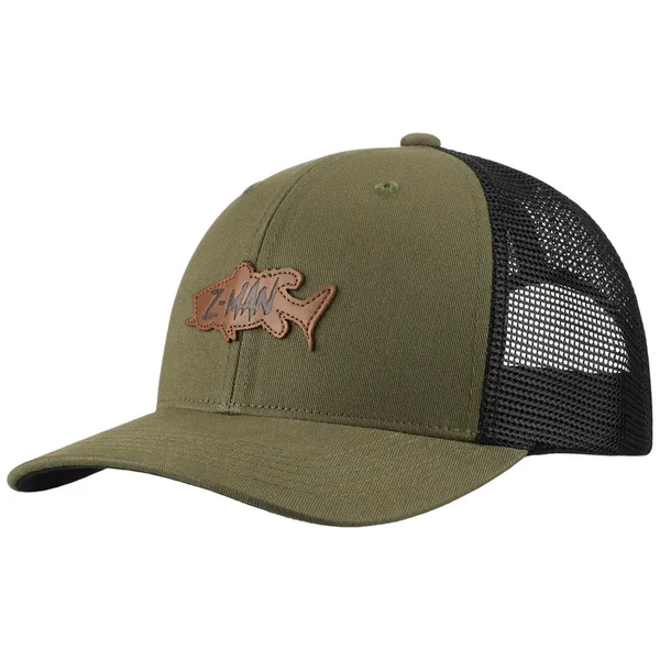 Z-Man Bad Azz Bass Trucker Rifle Green Black Hatz